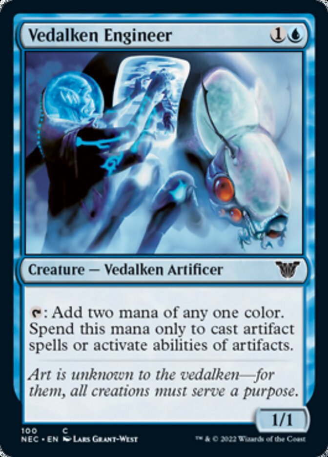 Vedalken Engineer [Kamigawa: Neon Dynasty Commander] MTG Single Magic: The Gathering    | Red Claw Gaming