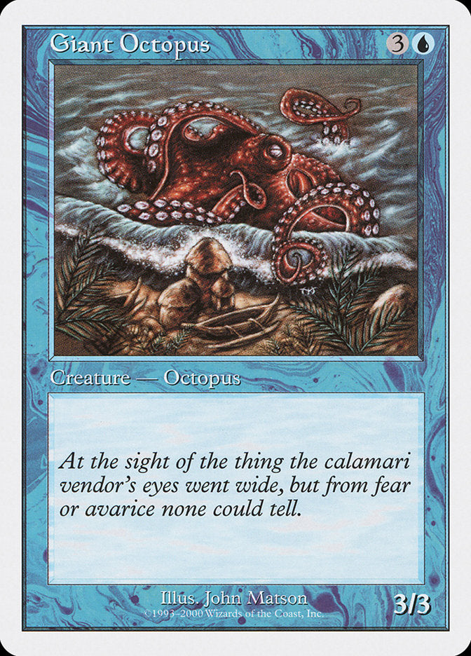 Giant Octopus [Starter 2000] MTG Single Magic: The Gathering    | Red Claw Gaming