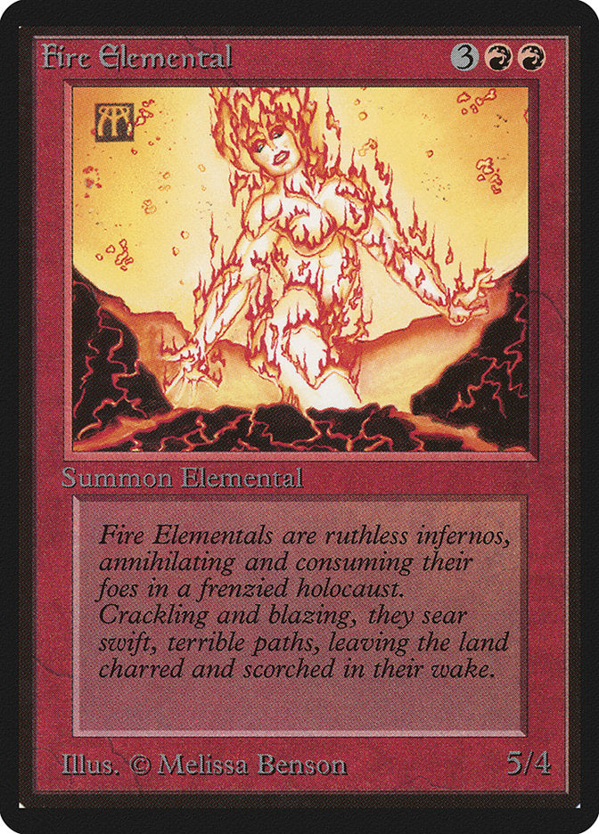 Fire Elemental [Beta Edition] MTG Single Magic: The Gathering    | Red Claw Gaming