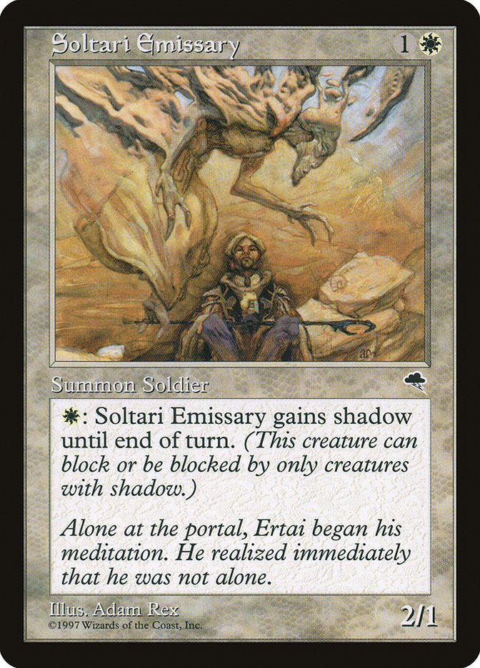 Soltari Emissary [Tempest] MTG Single Magic: The Gathering    | Red Claw Gaming