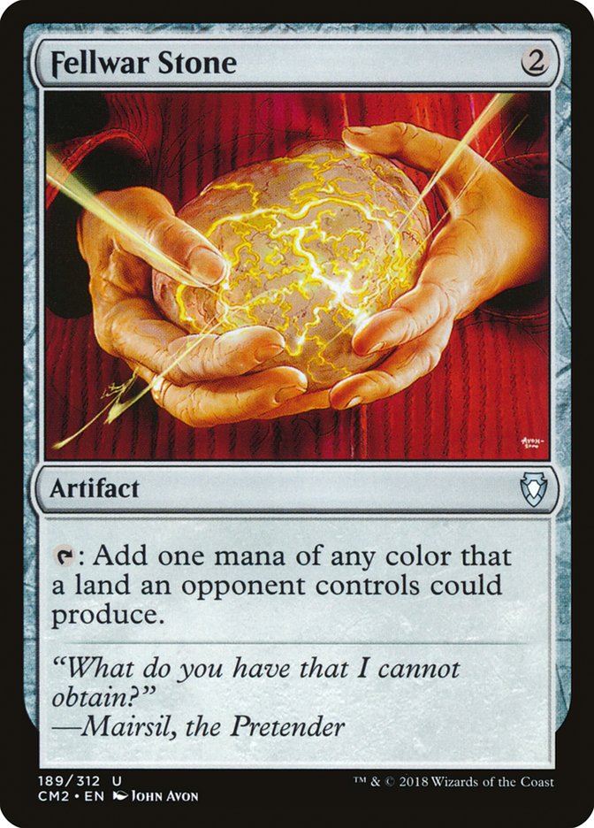 Fellwar Stone [Commander Anthology Volume II] MTG Single Magic: The Gathering    | Red Claw Gaming