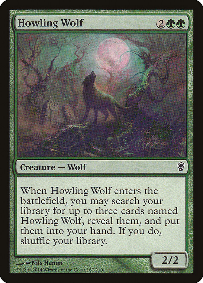 Howling Wolf [Conspiracy] MTG Single Magic: The Gathering    | Red Claw Gaming