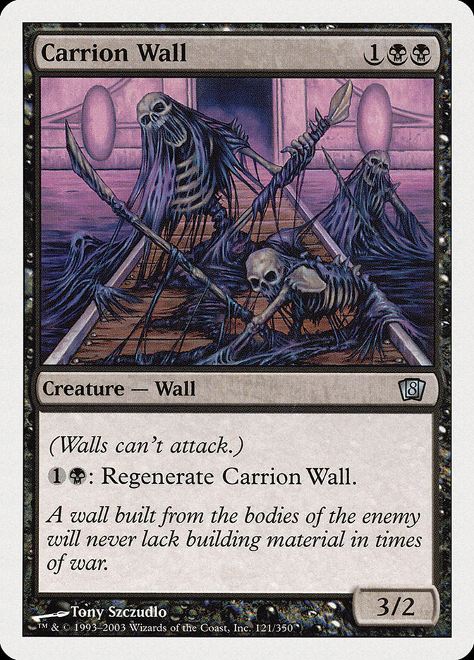 Carrion Wall [Eighth Edition] MTG Single Magic: The Gathering    | Red Claw Gaming