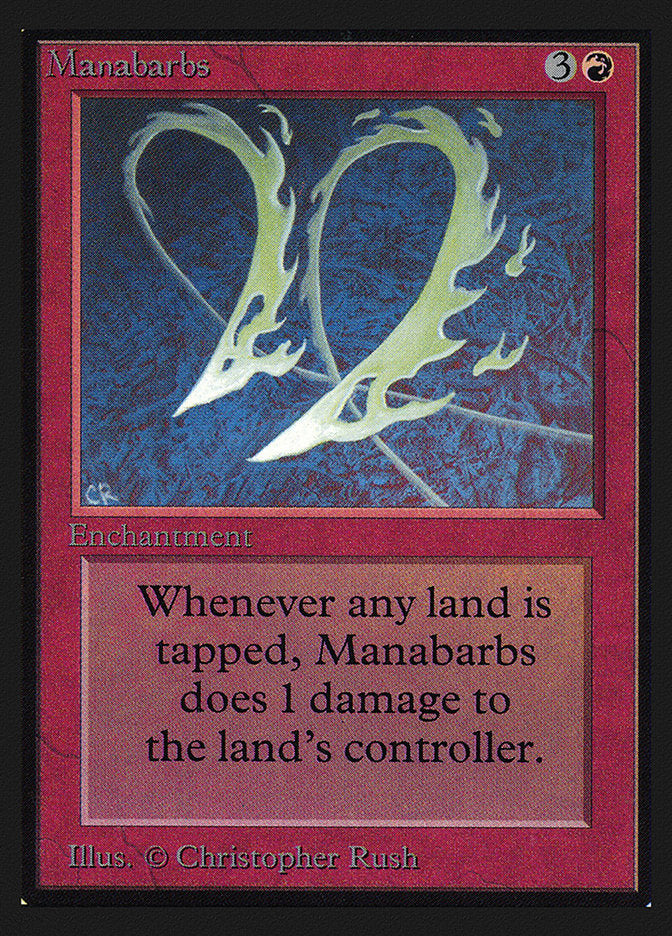 Manabarbs [Collectors' Edition] MTG Single Magic: The Gathering    | Red Claw Gaming