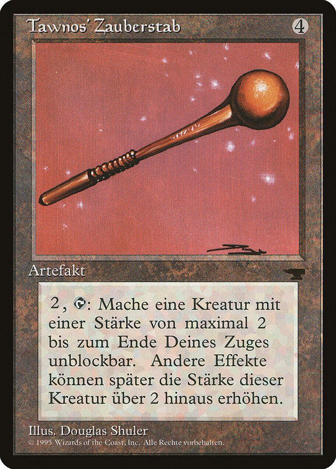 Tawnos's Wand (German) - "Tawnos' Zauberstab" [Renaissance] MTG Single Magic: The Gathering    | Red Claw Gaming