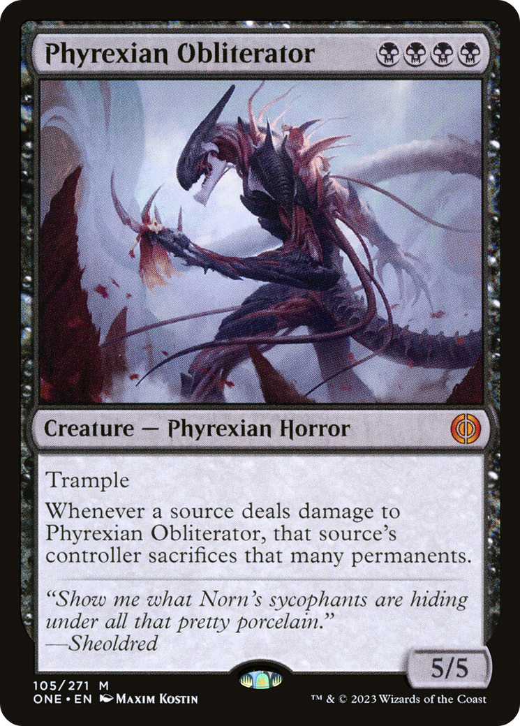 Phyrexian Obliterator [Phyrexia: All Will Be One] MTG Single Magic: The Gathering    | Red Claw Gaming