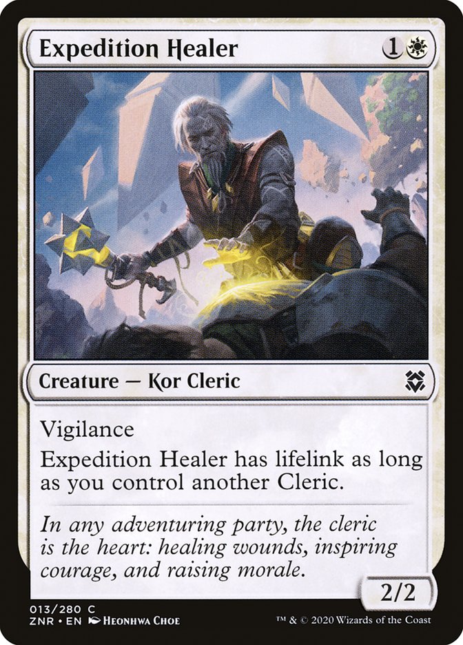 Expedition Healer [Zendikar Rising] MTG Single Magic: The Gathering    | Red Claw Gaming