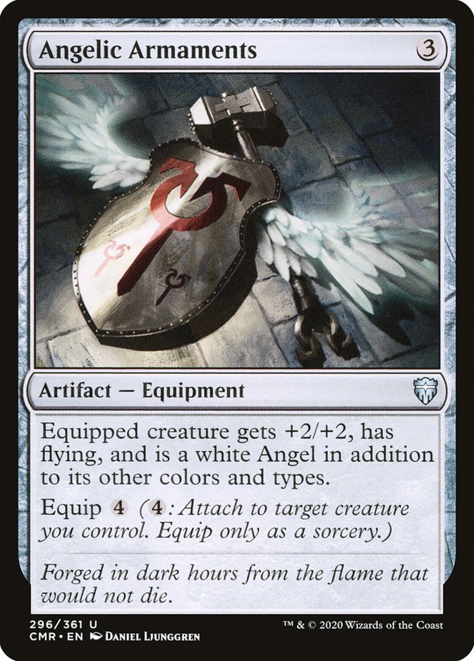 Angelic Armaments [Commander Legends] MTG Single Magic: The Gathering    | Red Claw Gaming
