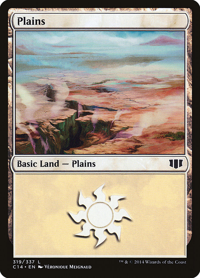 Plains (319) [Commander 2014] MTG Single Magic: The Gathering    | Red Claw Gaming