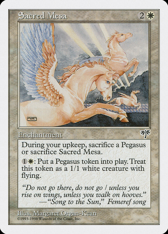 Sacred Mesa [Anthologies] MTG Single Magic: The Gathering    | Red Claw Gaming