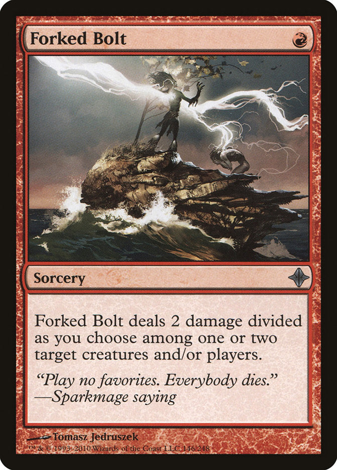 Forked Bolt [Rise of the Eldrazi] MTG Single Magic: The Gathering    | Red Claw Gaming