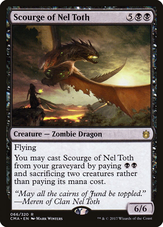 Scourge of Nel Toth [Commander Anthology] MTG Single Magic: The Gathering    | Red Claw Gaming