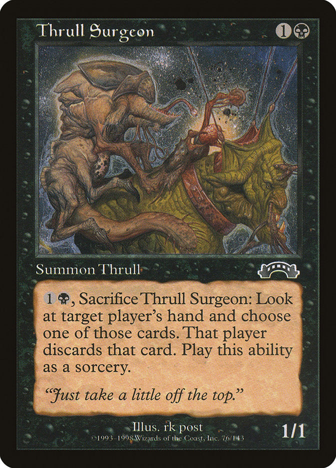 Thrull Surgeon [Exodus] MTG Single Magic: The Gathering    | Red Claw Gaming
