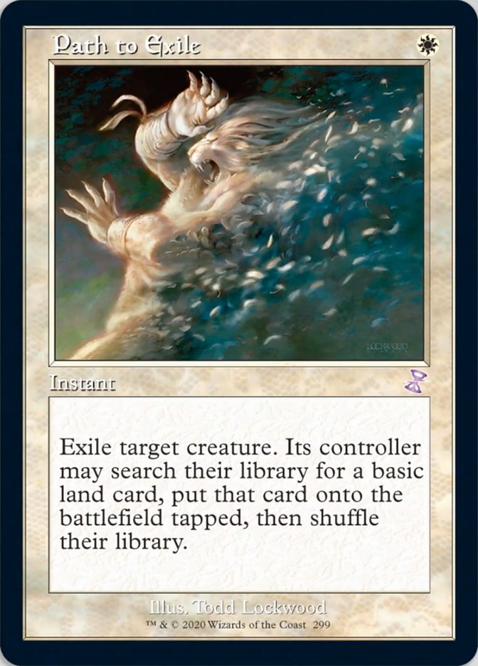 Path to Exile (Timeshifted) [Time Spiral Remastered] MTG Single Magic: The Gathering    | Red Claw Gaming