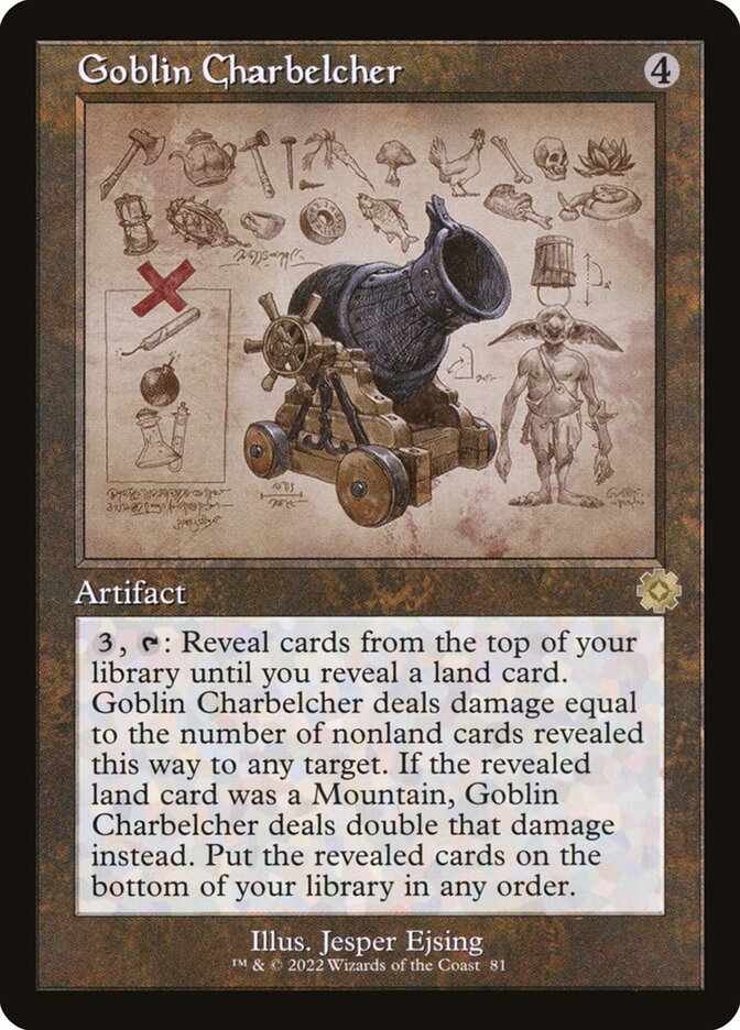 Goblin Charbelcher (Retro Schematic) [The Brothers' War Retro Artifacts] MTG Single Magic: The Gathering    | Red Claw Gaming