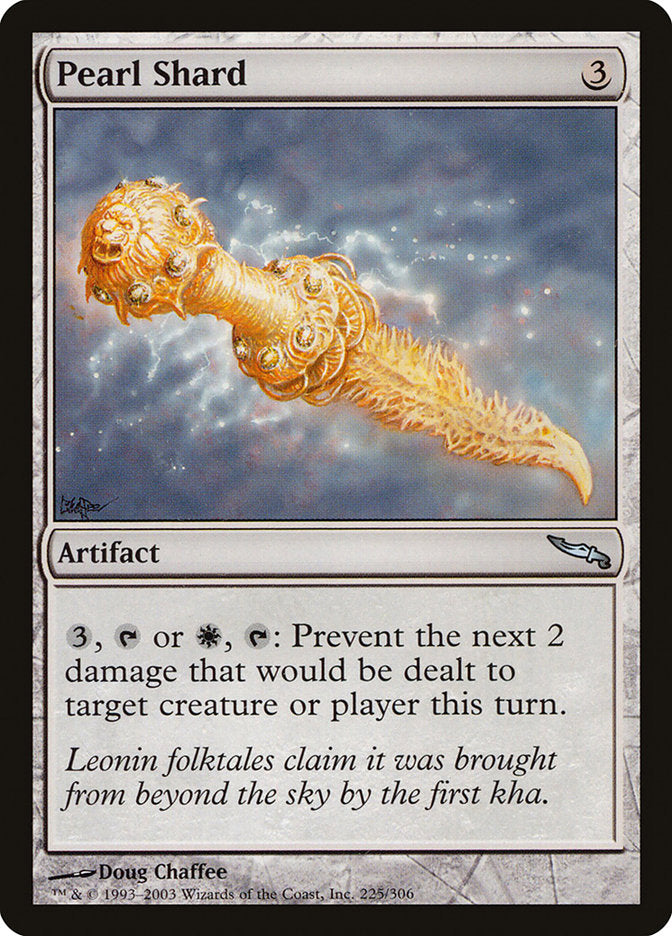 Pearl Shard [Mirrodin] MTG Single Magic: The Gathering    | Red Claw Gaming