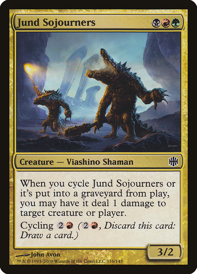 Jund Sojourners [Alara Reborn] MTG Single Magic: The Gathering    | Red Claw Gaming