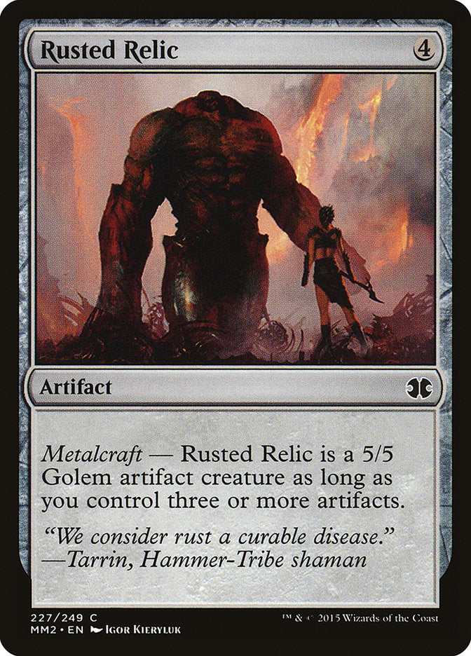 Rusted Relic [Modern Masters 2015] MTG Single Magic: The Gathering    | Red Claw Gaming