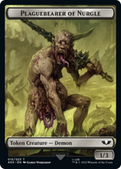 Astartes Warrior // Plaguebearer of Nurgle Double-Sided Token [Warhammer 40,000 Tokens] MTG Single Magic: The Gathering    | Red Claw Gaming