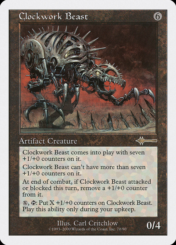 Clockwork Beast [Beatdown] MTG Single Magic: The Gathering    | Red Claw Gaming