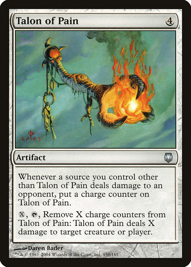 Talon of Pain [Darksteel] MTG Single Magic: The Gathering    | Red Claw Gaming