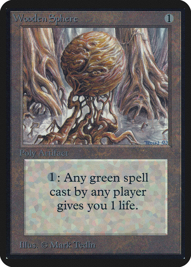 Wooden Sphere [Alpha Edition] MTG Single Magic: The Gathering    | Red Claw Gaming