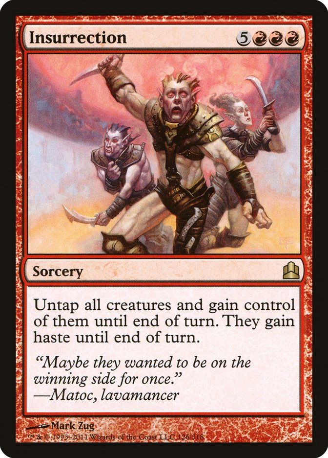 Insurrection [Commander 2011] MTG Single Magic: The Gathering    | Red Claw Gaming