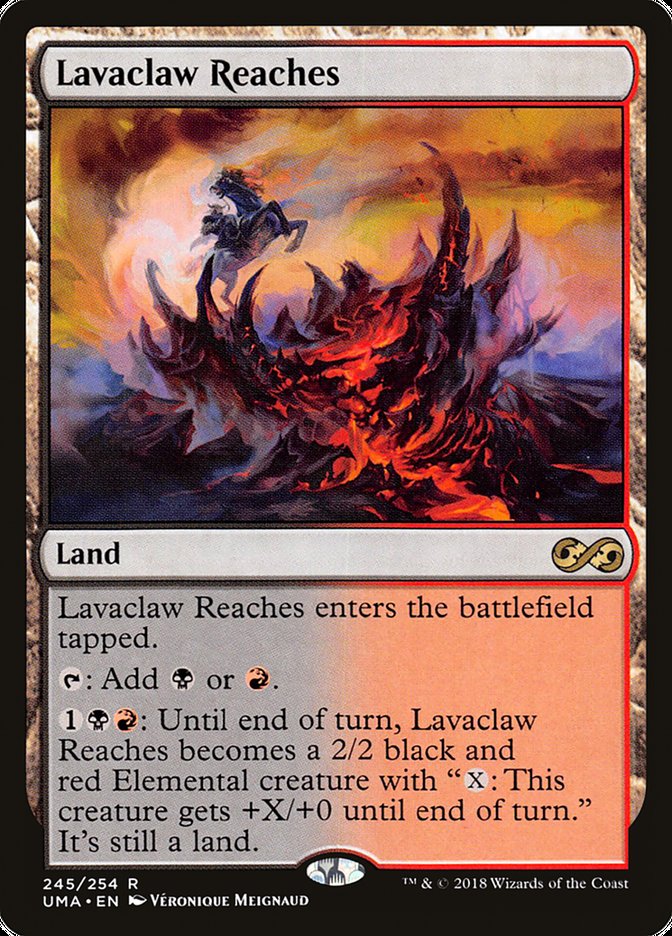 Lavaclaw Reaches [Ultimate Masters] MTG Single Magic: The Gathering    | Red Claw Gaming
