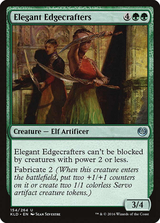 Elegant Edgecrafters [Kaladesh] MTG Single Magic: The Gathering    | Red Claw Gaming