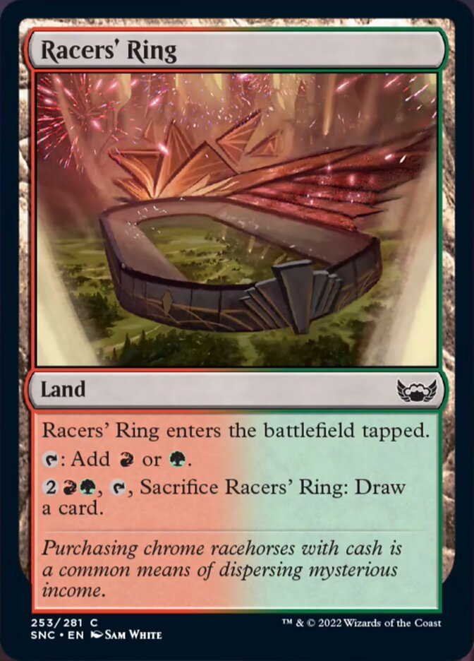 Racers' Ring [Streets of New Capenna] MTG Single Magic: The Gathering    | Red Claw Gaming