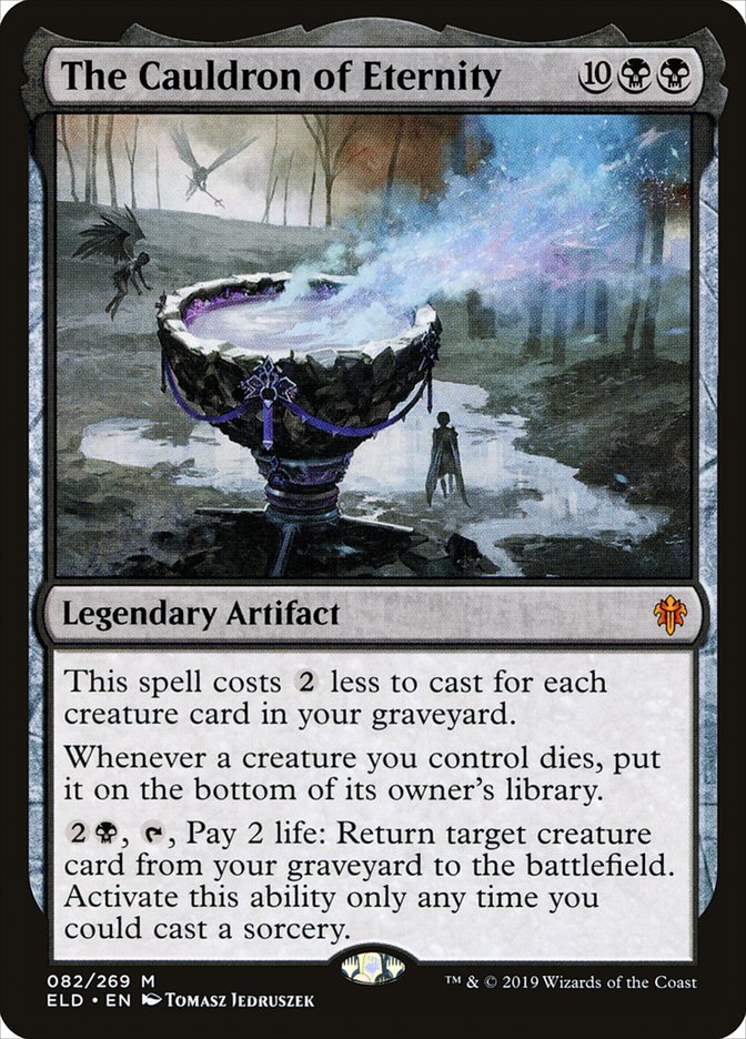 The Cauldron of Eternity [Throne of Eldraine] MTG Single Magic: The Gathering    | Red Claw Gaming