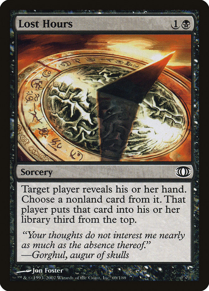 Lost Hours [Future Sight] MTG Single Magic: The Gathering    | Red Claw Gaming
