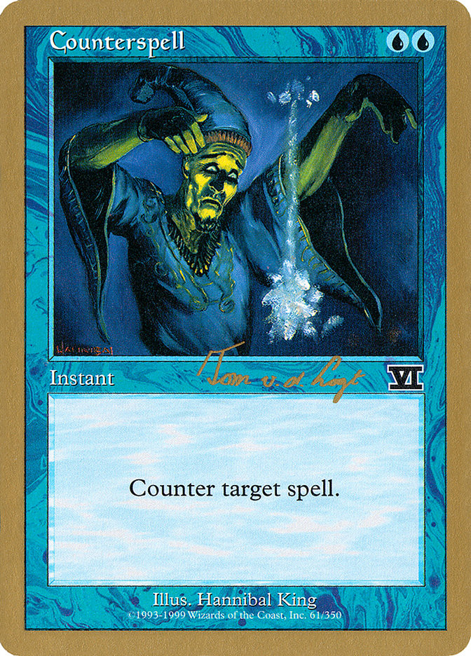 Counterspell (Tom van de Logt) [World Championship Decks 2000] MTG Single Magic: The Gathering    | Red Claw Gaming