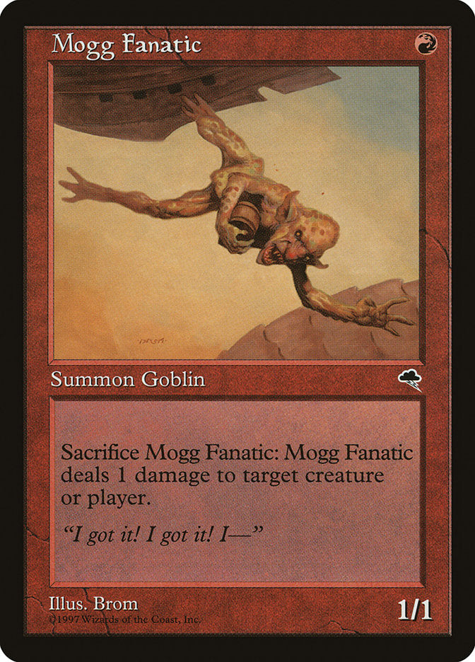 Mogg Fanatic [Tempest] MTG Single Magic: The Gathering    | Red Claw Gaming