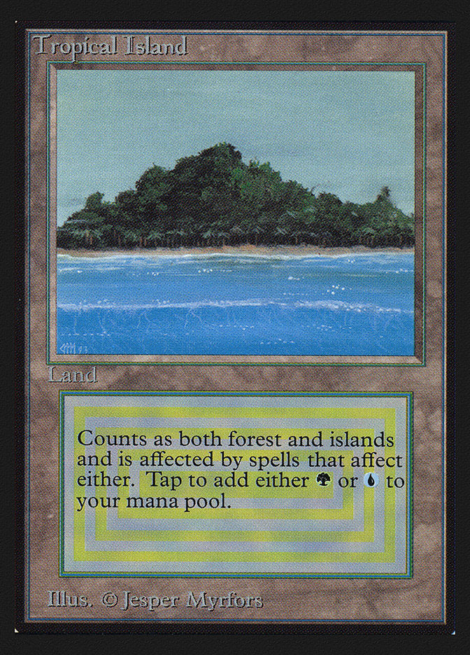 Tropical Island [Collectors' Edition] MTG Single Magic: The Gathering    | Red Claw Gaming