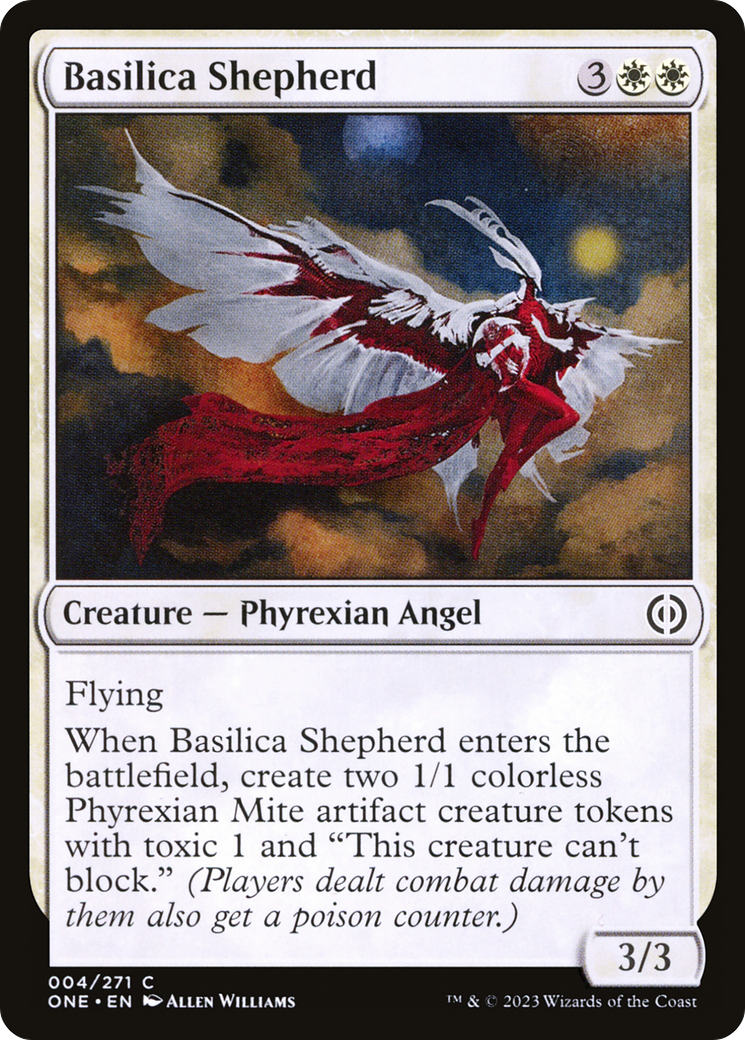 Basilica Shepherd [Phyrexia: All Will Be One] MTG Single Magic: The Gathering    | Red Claw Gaming