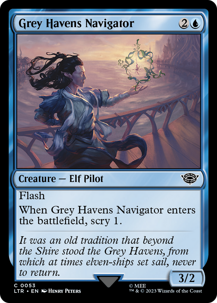Grey Havens Navigator [The Lord of the Rings: Tales of Middle-Earth] MTG Single Magic: The Gathering    | Red Claw Gaming