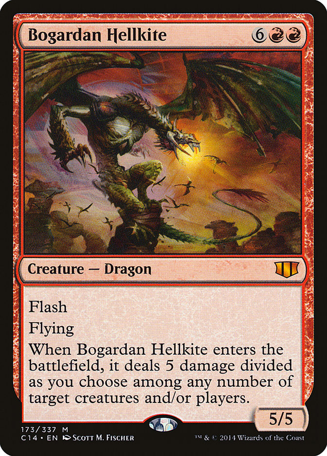 Bogardan Hellkite [Commander 2014] MTG Single Magic: The Gathering    | Red Claw Gaming