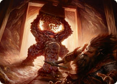 Xorn Art Card [Dungeons & Dragons: Adventures in the Forgotten Realms Art Series] MTG Single Magic: The Gathering    | Red Claw Gaming