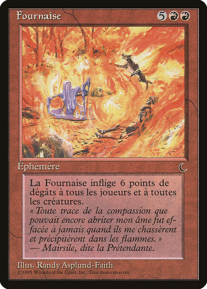 Inferno (French)- "Fournaise" [Renaissance] MTG Single Magic: The Gathering    | Red Claw Gaming