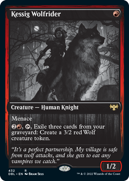 Kessig Wolfrider [Innistrad: Double Feature] MTG Single Magic: The Gathering    | Red Claw Gaming