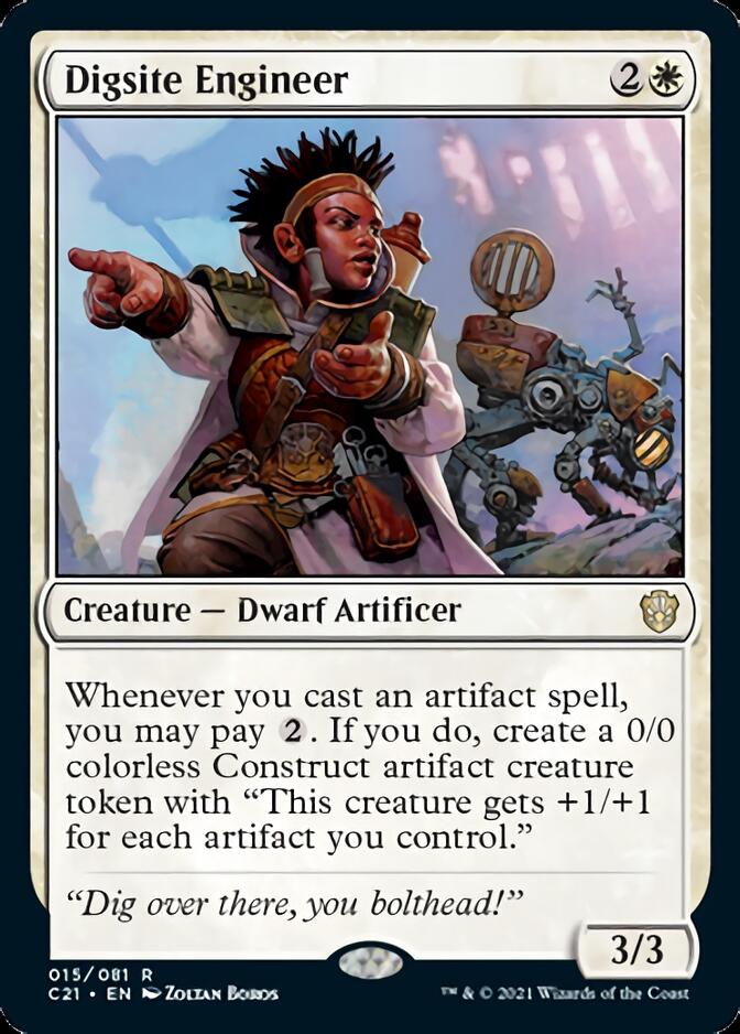 Digsite Engineer [Commander 2021] MTG Single Magic: The Gathering    | Red Claw Gaming