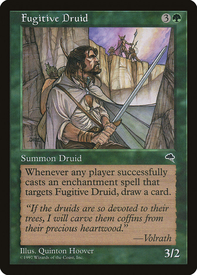Fugitive Druid [Tempest] MTG Single Magic: The Gathering    | Red Claw Gaming