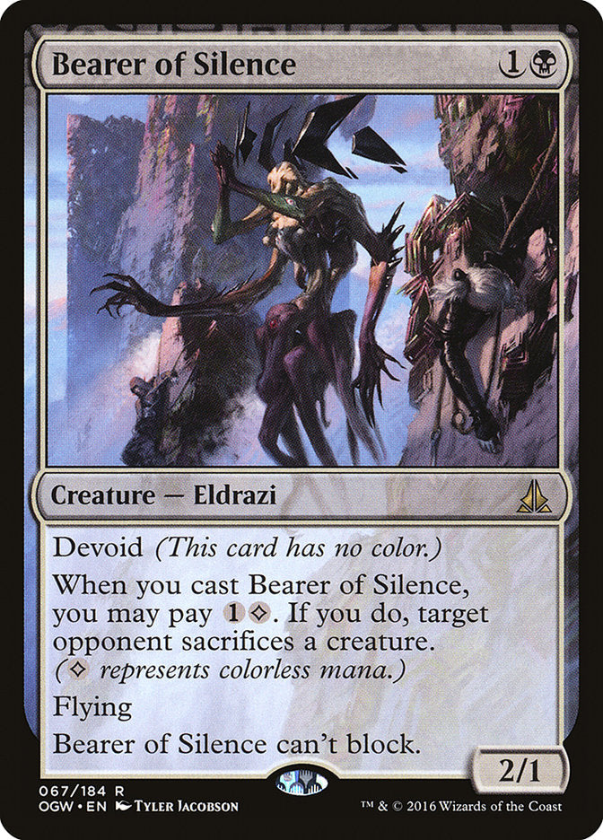 Bearer of Silence [Oath of the Gatewatch] MTG Single Magic: The Gathering    | Red Claw Gaming