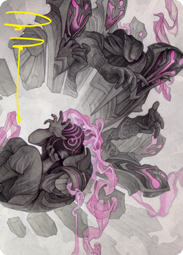 Rise of Extus Art Card (Gold-Stamped Signature) [Strixhaven: School of Mages Art Series] MTG Single Magic: The Gathering    | Red Claw Gaming