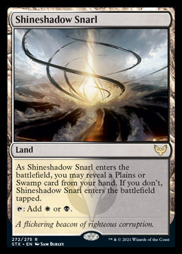 Shineshadow Snarl [Strixhaven: School of Mages] MTG Single Magic: The Gathering    | Red Claw Gaming