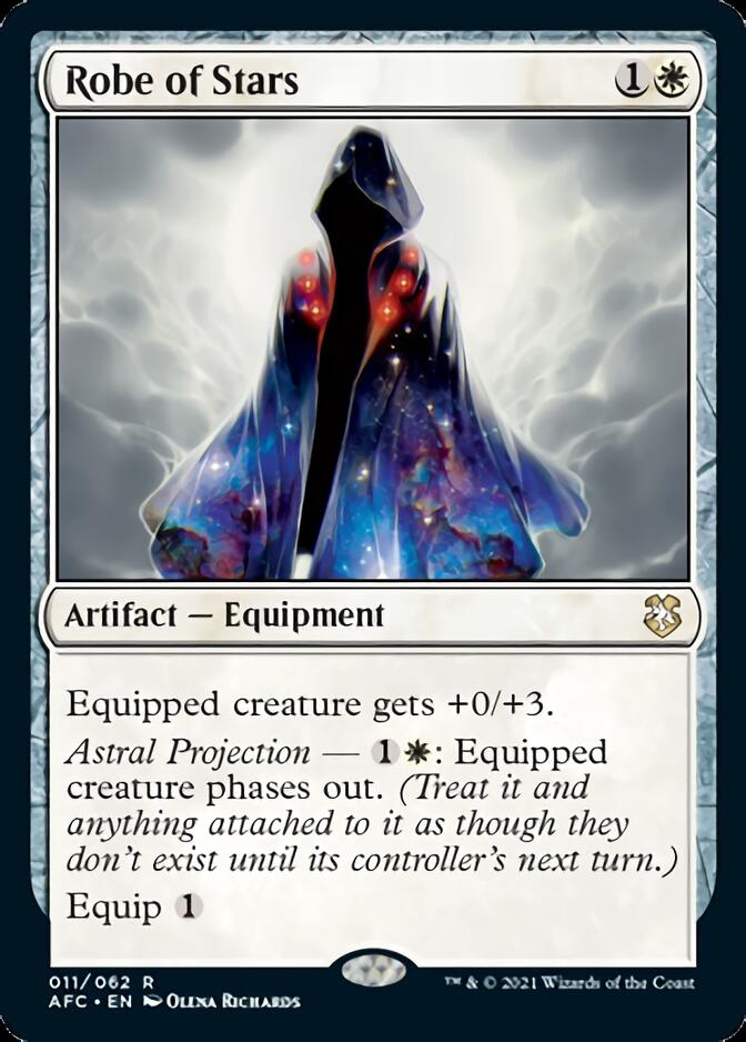 Robe of Stars [Dungeons & Dragons: Adventures in the Forgotten Realms Commander] MTG Single Magic: The Gathering    | Red Claw Gaming