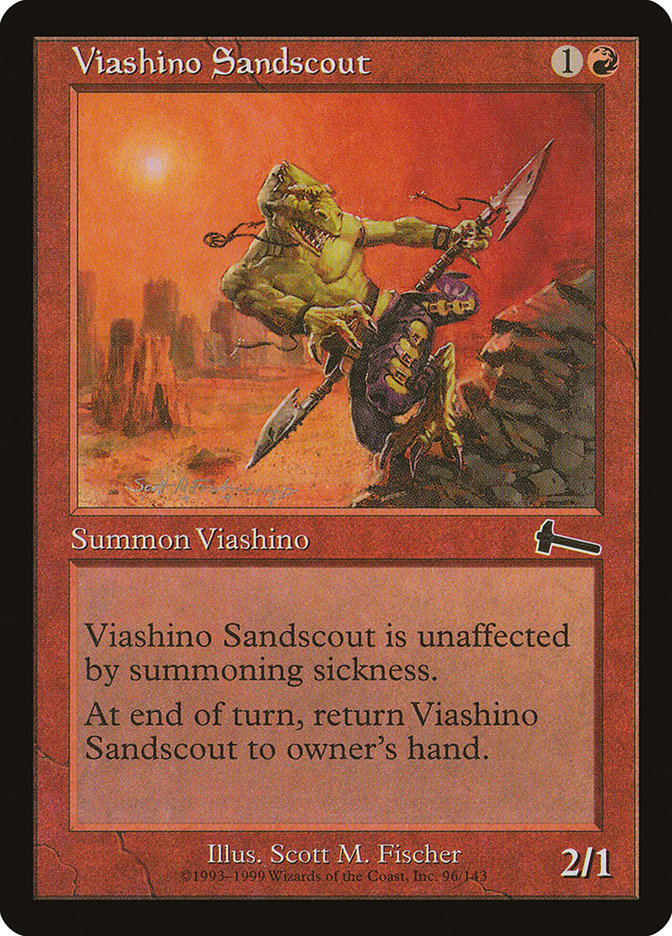 Viashino Sandscout [Urza's Legacy] MTG Single Magic: The Gathering    | Red Claw Gaming