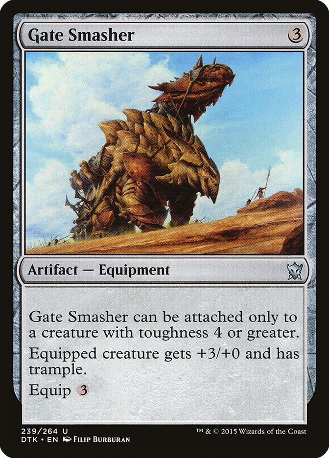 Gate Smasher [Dragons of Tarkir] MTG Single Magic: The Gathering    | Red Claw Gaming