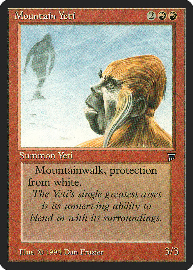 Mountain Yeti [Legends] MTG Single Magic: The Gathering    | Red Claw Gaming